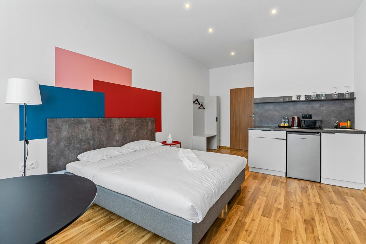 Apartamenty Centrum Dworzec Pkp Self Check-In 24H 卡托维兹 外观 照片