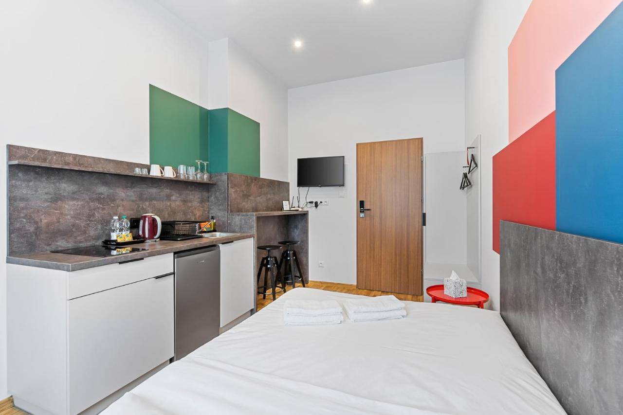 Apartamenty Centrum Dworzec Pkp Self Check-In 24H 卡托维兹 外观 照片