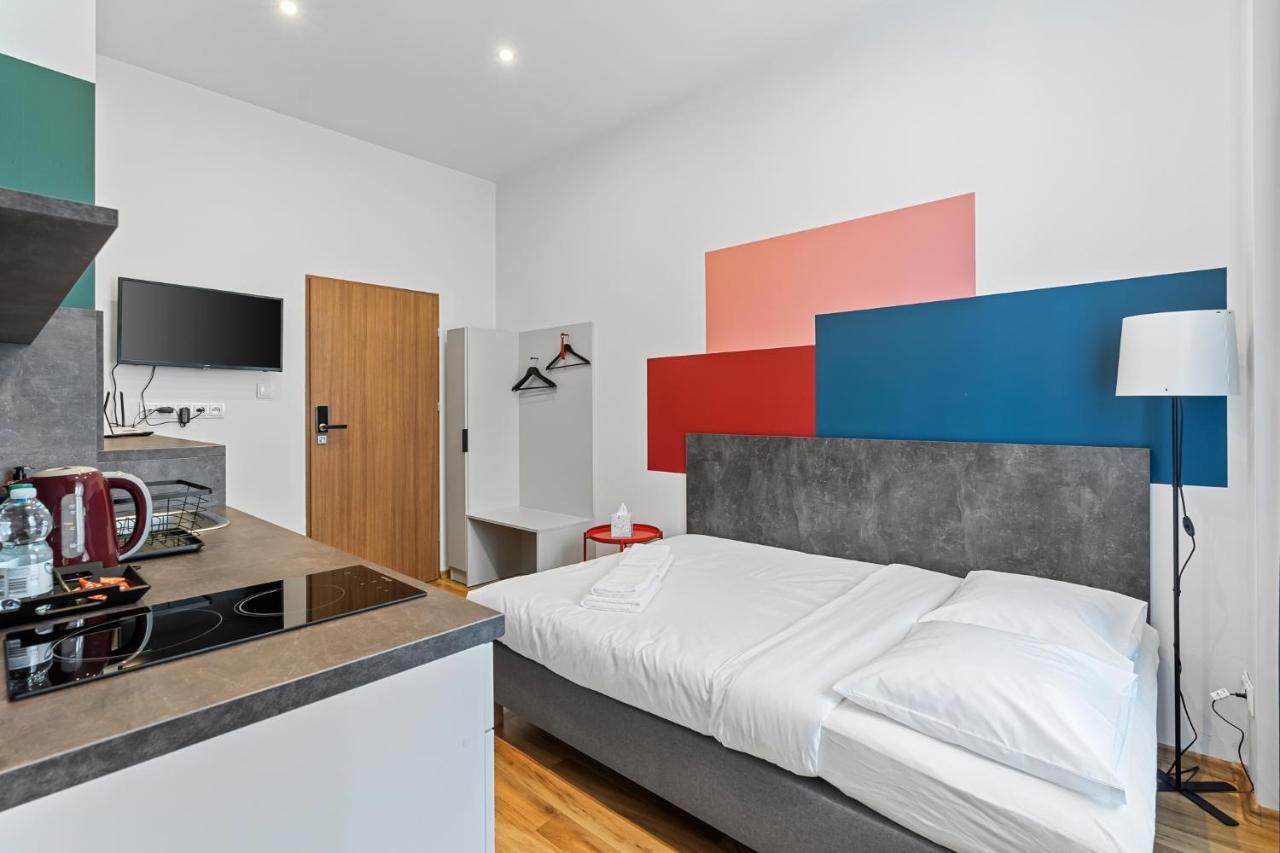 Apartamenty Centrum Dworzec Pkp Self Check-In 24H 卡托维兹 外观 照片