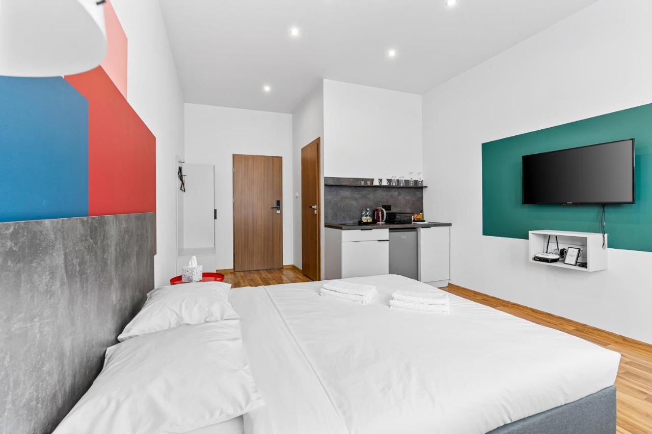 Apartamenty Centrum Dworzec Pkp Self Check-In 24H 卡托维兹 外观 照片
