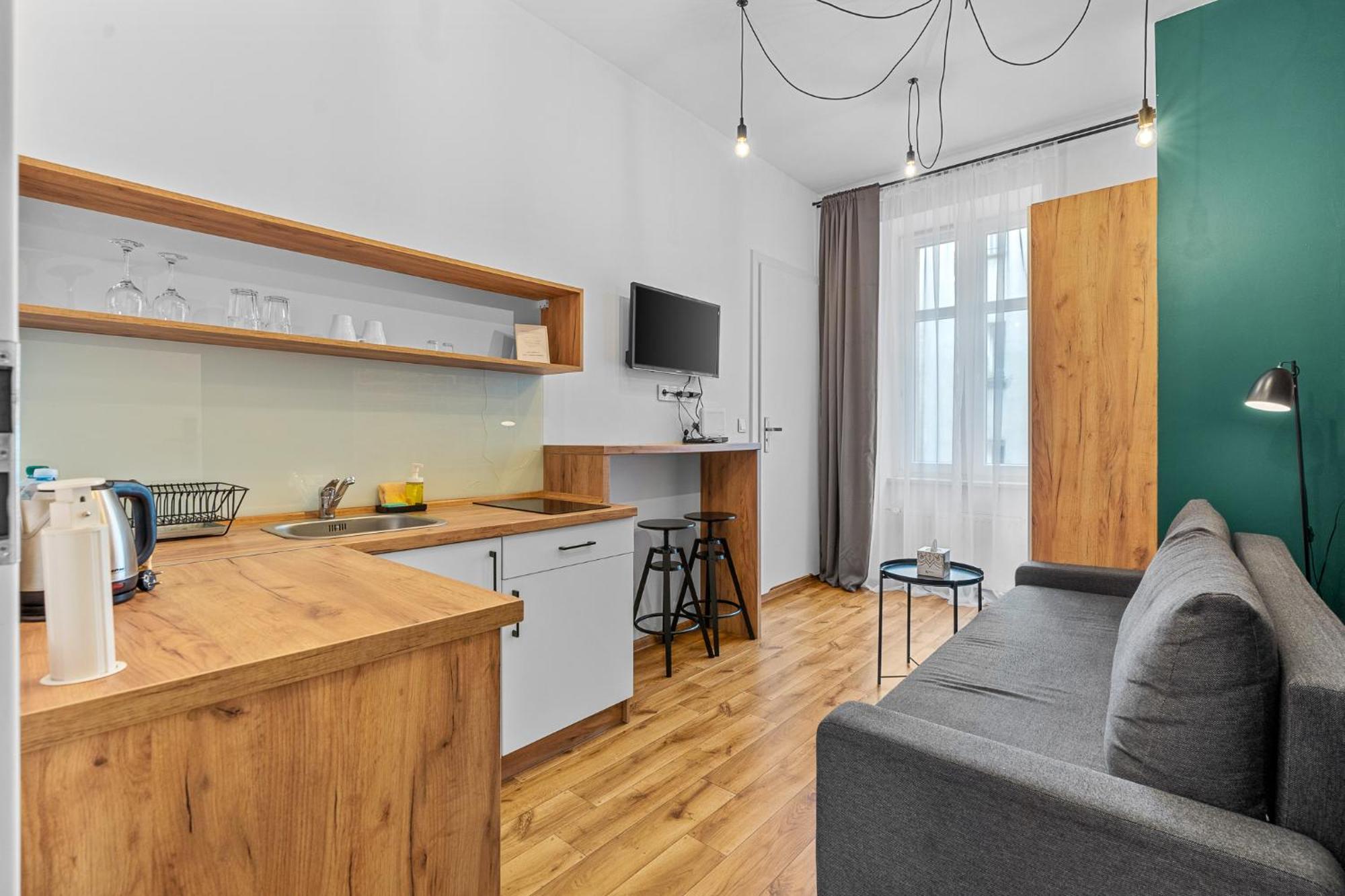 Apartamenty Centrum Dworzec Pkp Self Check-In 24H 卡托维兹 外观 照片